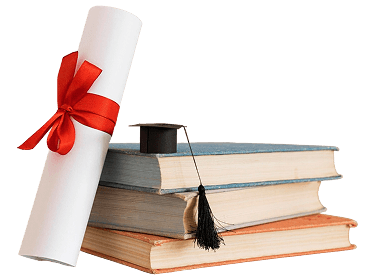 Mission Books and Graduation Cap